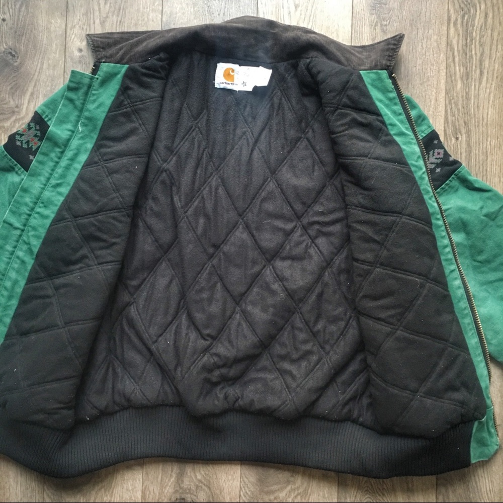 **SOLD** Vintage Carhartt Sante Fe Bomber Jacket - Picture 4 of 8